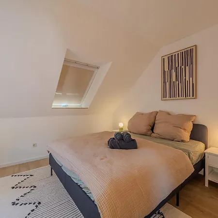 Stylische Loft-maisonette Mit Galerie Und Burgblick Fuer 6 Gaeste Apartamento Waldkirch