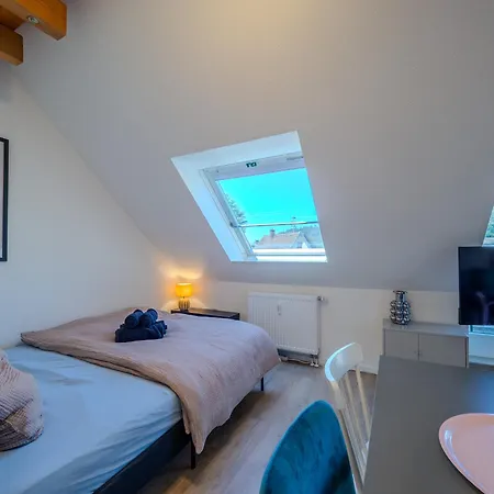 Stylische Loft-maisonette Mit Galerie Und Burgblick Fuer 6 Gaeste Διαμέρισμα *