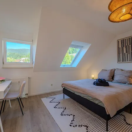 Διαμέρισμα Stylische Loft-maisonette Mit Galerie Und Burgblick Fuer 6 Gaeste Waldkirch