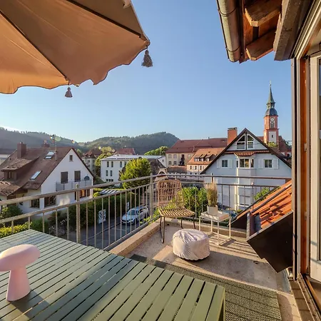 Διαμέρισμα Stylische Loft-maisonette Mit Galerie Und Burgblick Fuer 6 Gaeste Waldkirch